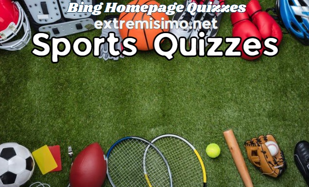 Bing Sports Quiz (Soccer, NBA, NFL, and more)