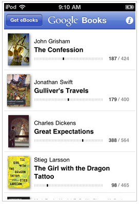 Descarga Google Books para iPhone