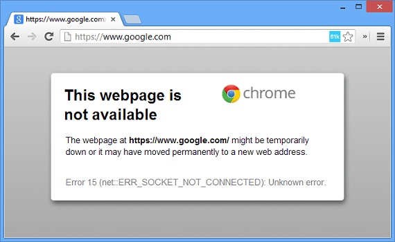No abre Gmail ni Google en el navegador Chrome: Solución al error