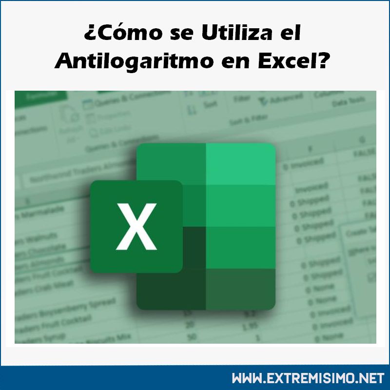 Cómo se Utiliza el Antilogaritmo en Excel