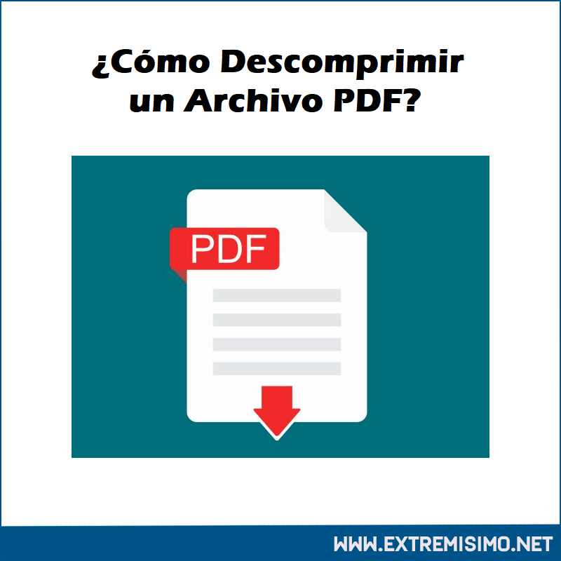 Descomprimir Archivo PDF